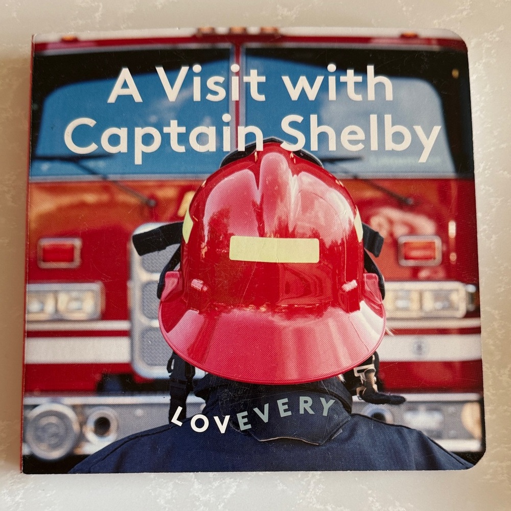 Lovevery Red Firefighter Book for Kids